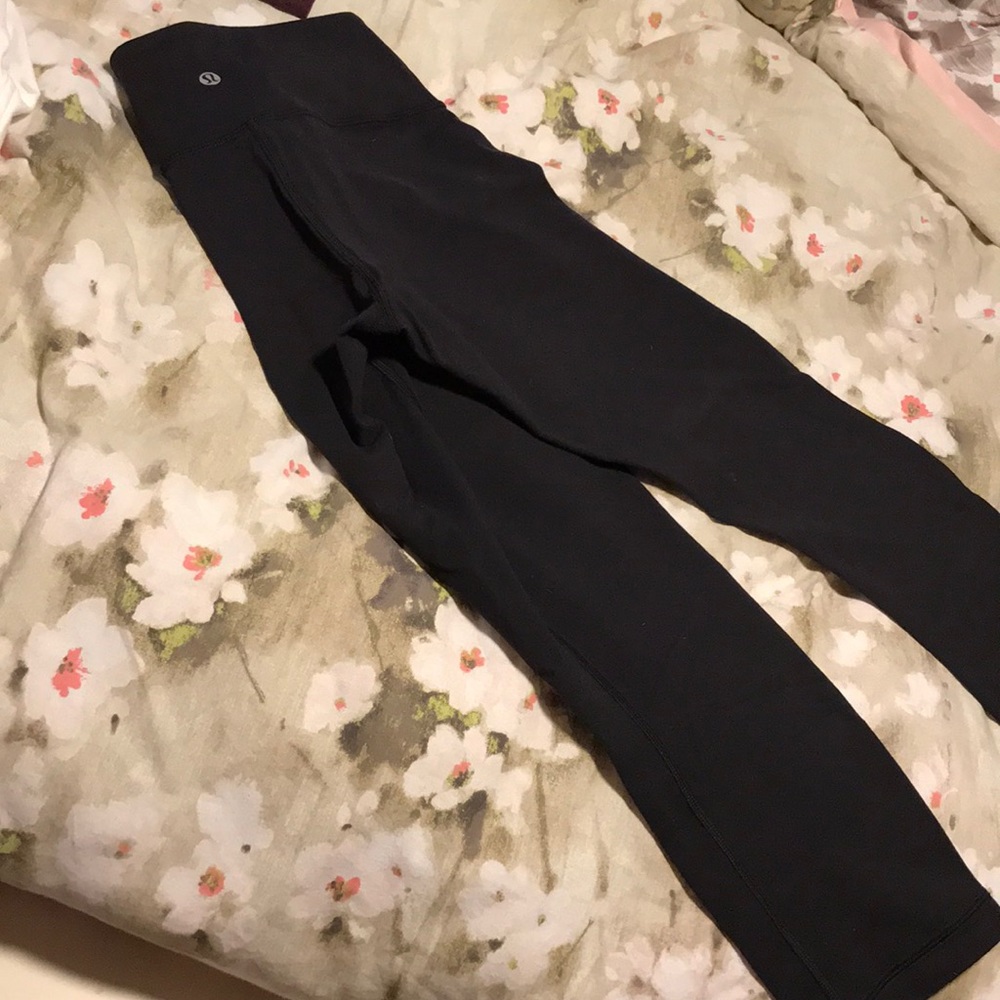 Lululemon Wunder Under Crop Leggings